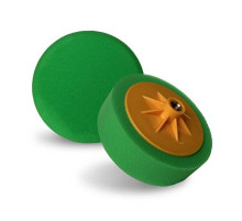 Полиров.губка М14 ТВЕРДЫЙ зеленый, 150мм, толщина 50мм, крепление ZIP LAB 90505