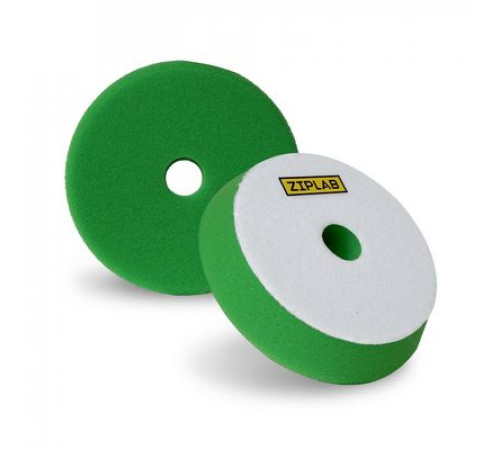 Полиров.губка на липучке ТВЕРДЫЙ зеленый, 150мм, толщина 30мм, конический ZIP LAB 90508