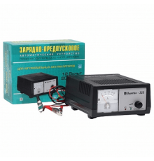 Зарядное устройство для АКБ Вымпел -325 предпусковое (автомат,0-20А,14.8 В,стрелочный амперметр)