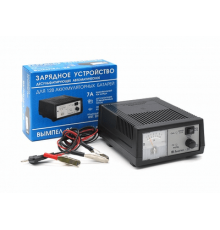 Зарядное устройство для АКБ Вымпел-28 (десульфатирующее,автомат,0-7А,12В,стрел.амперметр)