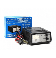 Зарядное устройство для АКБ Вымпел-30 предпусковое (автомат,0-20А, 14.2/16/19В, стрелочный амперметр