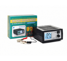 Зарядное устройство для АКБ Вымпел-37 предпусковое (автомат,0-20А, 14.2/14.8/18 В,  ЖК индикатор) AG