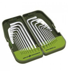 Набор ключей Шестигранных (1.5,2,2.5,3,4,5,6,8,10 мм) и TORX(T10,T15,T20,T25,T27,T30,T40,T45,T50) ДТ