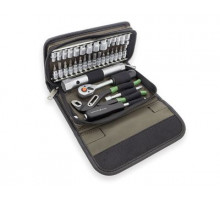 Набор головок 37предм с инструментом в фирменной сумке ДТ