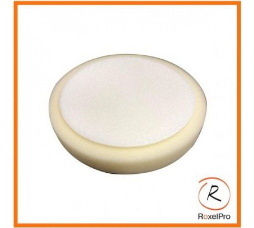 Полиров.губка на липучке 150мм х 30мм плотная,белая RoxelPro