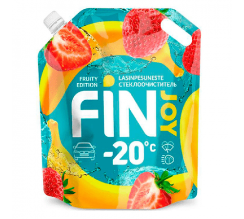 Жидкость в бачок омывателя FIN JOY FRUITY -20С banana(банан) 3,5л. ~