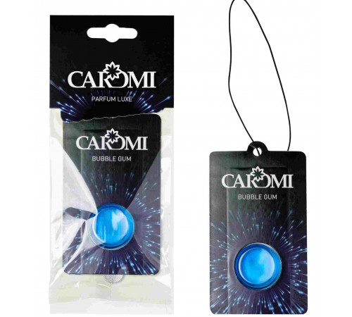 Ароматизатор CAROMI картонный с капсулой "Мембрана" (Бабл Гам) 4,5мл