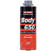 Антигравий HB BODY PROLINE 650 1кг. серый под пистолет