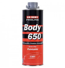 Антигравий HB BODY PROLINE 650 1кг. серый под пистолет