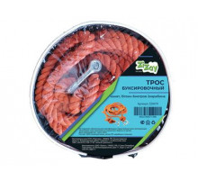 ТРОС БУКСИРОВОЧНЫЙ ZIZAY КАНАТ 10тонн 6метров 2 карабина