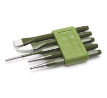 Набор ударного инструмента 5 предм. (зубило,крейцмейсель,выколотка,кернер,бородок) ДТ