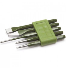 Набор ударного инструмента 5 предм. (зубило,крейцмейсель,выколотка,кернер,бородок) ДТ