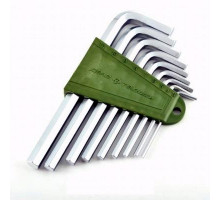 Набор ключей шестигранных 09 шт. (3,4,5,6,7,8,9,10,12мм) ДТ