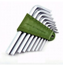 Набор ключей шестигранных 09 шт. (3,4,5,6,7,8,9,10,12мм) ДТ