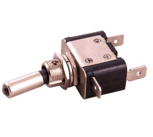 Тумблер 12V 20А (3c) ON-OFF однополюсный  с синей подсветкой  REXANT