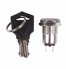 Выключатель ключ Ø12 250V 0.5А (2с) ON-OFF  REXANT