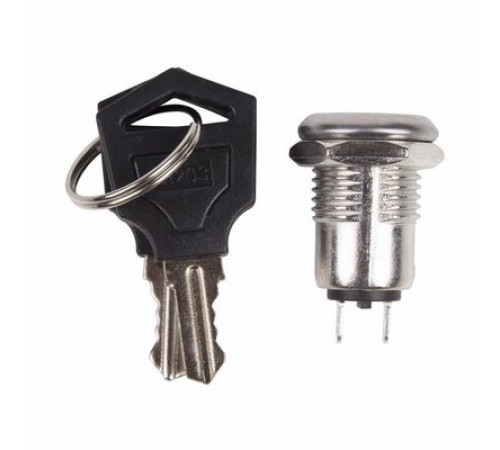 Выключатель ключ Ø12 250V 0.5А (2с) ON-OFF  REXANT