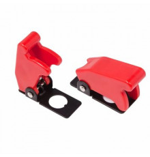 Защитная крышка для тумблеров типа KN и ASW  красная  REXANT