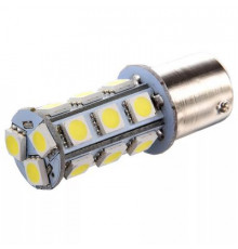 Светодиод P21W 12V BA15S 18SMD белый конус ЛДД006-5W