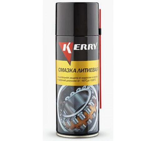 Смазка литиевая 520мл аэрозоль KERRY @ ЧЗ