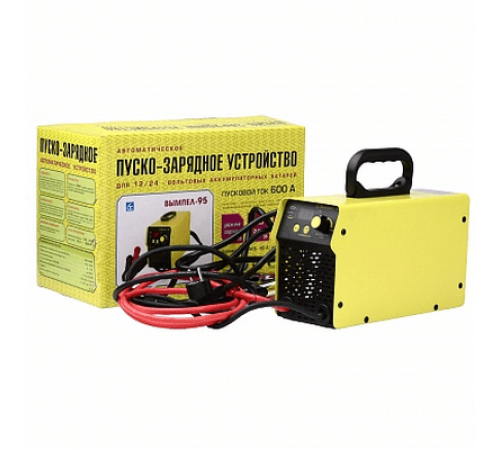 Зарядное устройство для АКБ Вымпел-95 пуско-зарядное (600А пусковой/8-75А зарядный,12В/24В, автомат,