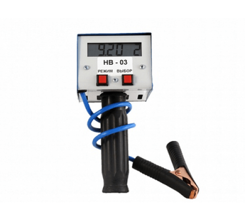 Вилка нагрузочная для проверки АКБ НВ-03 электронная,100/200А,12В цифровой вольтметр