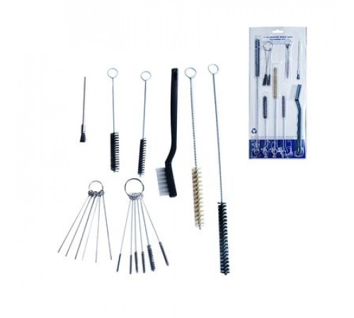 Набор для чистки краскопульта, 17 предметов ZIP LAB 10670