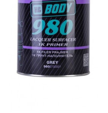 Грунт-наполнитель BODY 980 1К 1л серый