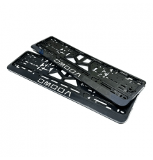 Рамка под номер рельеф OMODA серебро