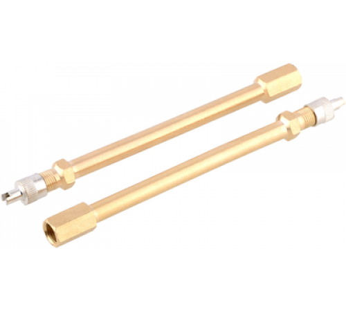 Удлинитель вентиля (для внутреннего колеса), металл прямой 11см