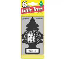 Ароматизатор Елочка черный лед США  10155 ~