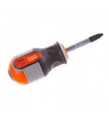 Отвертка крестовая PH2x38 мм ROUND GRIP / OMBRA