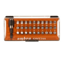 Набор вставок-бит, 31 предмет / OMBRA