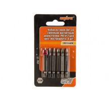 Набор вставок-бит для механического инструмента со сменным магнитным держателем, PH2, 50 мм, 7 предм