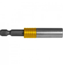 Держатель для вставок-бит 1/4"HDR магнитный с дополнительной фиксацией, 67 мм / OMBRA_