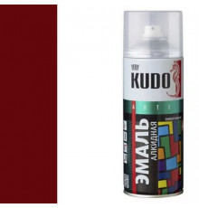 Краска универсальная бордовая KUDO аэрозоль 520мл