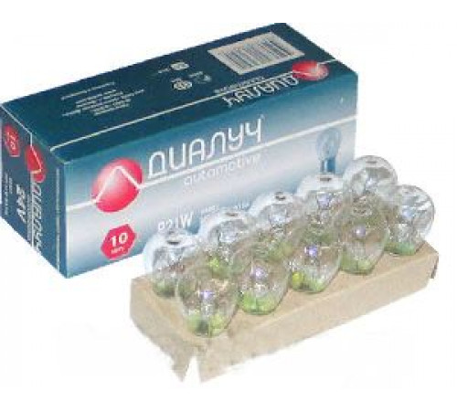 Лампа P21W 12V BA15s Диалуч ЛЧ189-Б