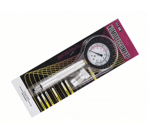 Компрессометр КМ-06 резьбовой дизельный двигатель