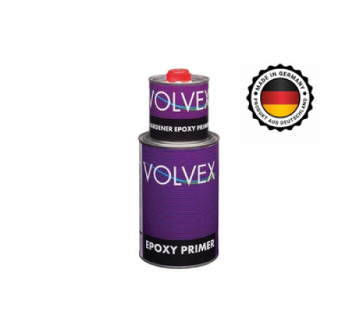 Грунт эпоксидный 2K VOLVEX Epoxy primer 0,75л+отв0,25л серый
