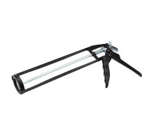 Пистолет для герметика, 310 мл, «скелетный», с фиксатором, шестигранный шток 7 мм REXANT