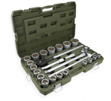 Набор головок 26предм 3/4 12-ти гр. пл.кейс ДТ