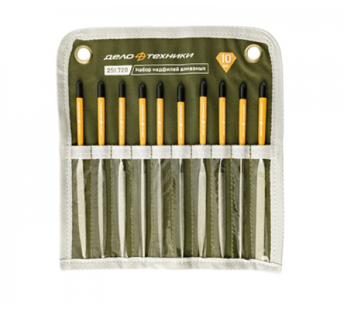 Набор надфилей алмазных 10 шт ДТ