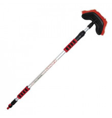 Щетка для мытья ZIPOWER телескопическая с краном для подачи воды 110-178 см