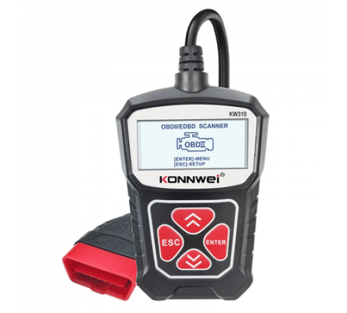 Автосканер Konnwei KW310 (ч/б экран, рус. язык, все протоколы)