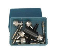 Набор для ремонта ниппеля (5колп+5зол+метчик) Победа