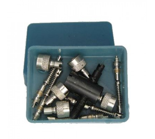 Набор для ремонта ниппеля (5колп+5зол+метчик) Победа