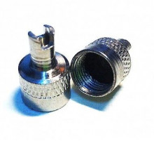 Колпачок на ниппель металл. с ключиком