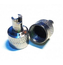 Колпачок на ниппель металл. с ключиком