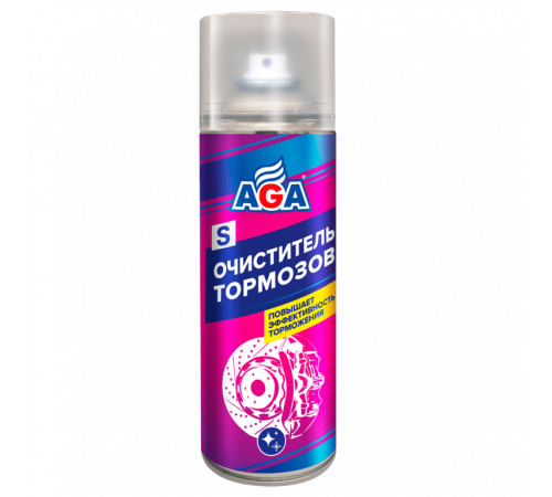 Очиститель тормозов (аэрозоль) AGA 520 мл ~
