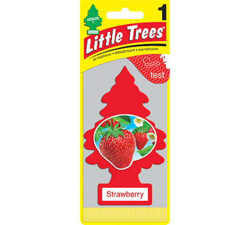 Ароматизатор Елочка клубника США  10312 ~